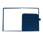 Chemise a sangle 1 rabat extérieur balacron bleu foncé