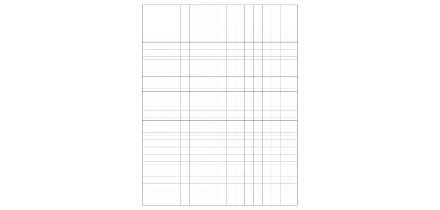 Cahier Conquerant classique agrafe 170x220 32p 90g double ligne 3/10 polypro bleu