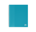 Protege-Docs Spiral Oxford School Life A5 40 Poch PP Translucide/Opaque Assorti Pav