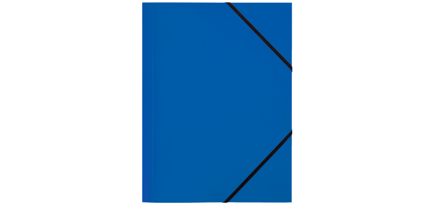 Chemise elast no name a4 pp bleu