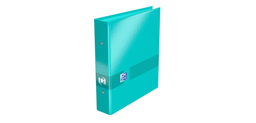 Classeur 2 anneaux cartonné Elba School Life A4 - Dos 3,5 cm couleurs assorties
