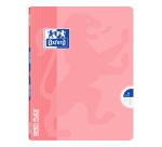 Cahier Oxford Openflex Pastel Agrafe 170X220 96P Optik P. Seyes Polypro Assorti