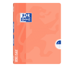 Cahier Oxford Openflex Pastel Agrafe 170X220 96P Optik P. Seyes Polypro Assorti