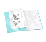 Cahier Oxford Easybook Pastel Agrafe 210X297 96P Optik P. Seyes Polypro Assorti