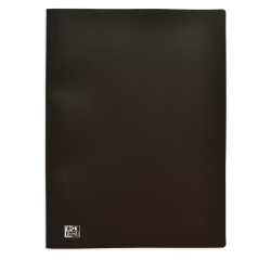 Protège-documents Oxford initial A4 100pochettes polypro noir