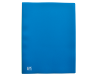 Protège-documents Oxford initial A4 40pochettes polypro bleu