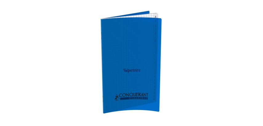 Repertoire Conquerant Classique Agrafe 110X170 96P 90G Q5/5 Polypro Bleu
