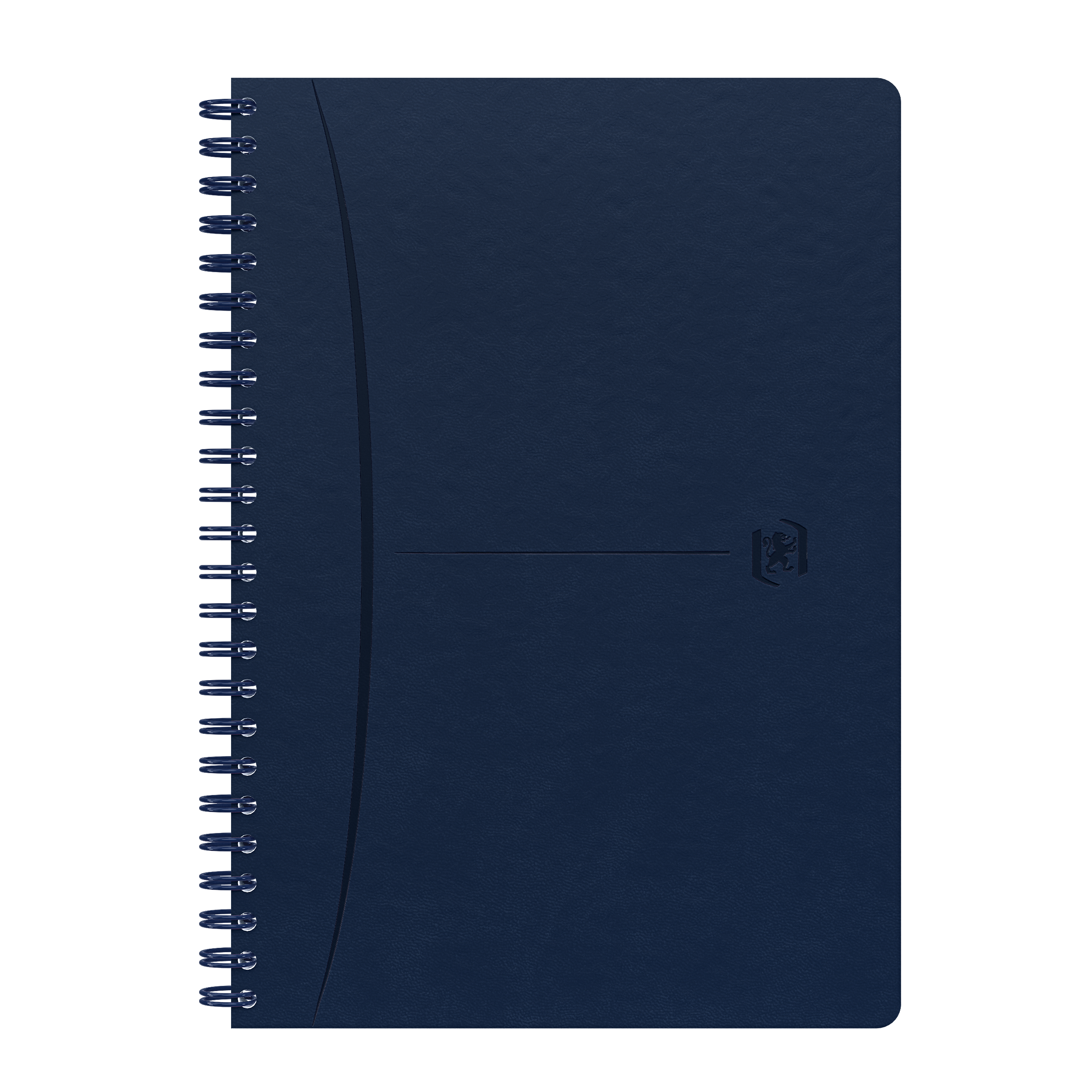 Cahier Oxford signature integrale 148x210 160pages ligné 7mm bleu