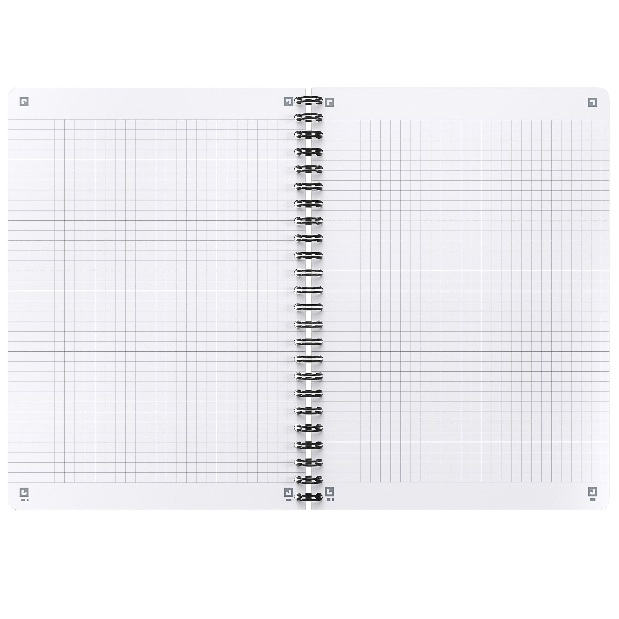 Cahier Oxford signature integrale 148x210 160pages quadrillé 5/5 noir