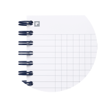 Cahier Oxford signature integrale 148x210 160pages quadrillé 5/5