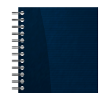 Cahier Oxford smart black Oxford integrale 148x210 180pages ligne 7mm noir