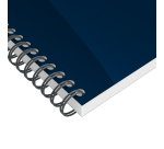 Cahier Oxford smart black Oxford integrale 148x210 180pages ligne 7mm noir