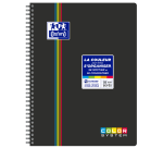 Cahier Oxford Color System Integrale 222x298 180P Optik P. 5 Couleurs Seyes Polypro Assorti