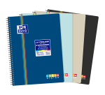 Cahier Oxford Color System Integrale 222x298 180P Optik P. 5 Couleurs Seyes Polypro Assorti