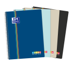 Cahier Oxford Color System Integrale 222x298 180P Optik P. 5 Couleurs Seyes Polypro Assorti