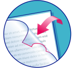 Bloc de 40 pochettes coin Oxford  a4 polypro lisse 9/100ème incolore