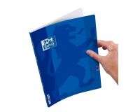 Cahier Oxford Openflex Agrafe 170X220 96P Optik P. Seyes Polypro Bleu