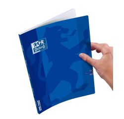 Cahier OpenFlex A4 grands carreaux Seyès 96 pages agrafées couverture polypro