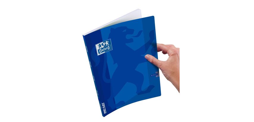 Cahier OpenFlex A4 grands carreaux Seyès 96 pages agrafées couverture polypro