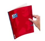 Cahier OpenFlex A4 grands carreaux Seyès 96 pages agrafées couverture polypro