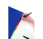 Intercalaires neutres a4+ 6 positions polypro opaque 3/10  assorti