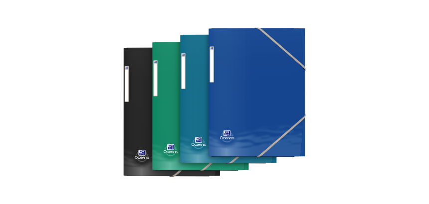 Chemise Elastique Oxford Oceanis A4 PP Opaque Assorti