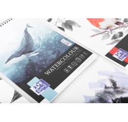 Bloc Watercolour Oxford Art 210X297 Reliure Integrale 10 Feuilles 300G