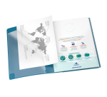 Cahier Oxford Easybook Oceanis Agrafe 170X220 96P Optik P. Seyes Polypro Assorti
