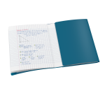Cahier Oxford Easybook Oceanis Agrafe 170X220 96P Optik P. Seyes Polypro Assorti