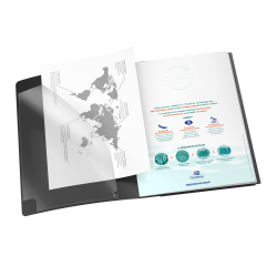 Cahier Oxford Easybook Oceanis Agrafe 210X297 96P Optik P. Seyes Polypro Assorti
