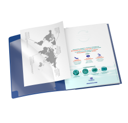 Cahier Oxford Easybook Oceanis Agrafe 240X320 96P Optik P. Seyes Polypro Assorti