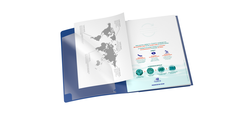 Cahier Oxford Easybook Oceanis Agrafe 240X320 96P Optik P. Seyes Polypro Assorti