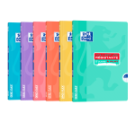Cahier Oxford Openflex Pastel Agrafe 210X297 96P Optik P. Seyes Polypro Assorti