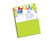 Paquet D'EnveloPPes Oxford 114X162 X20 Vert Anis Adhesives verts anis