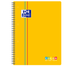 Cahier Oxford Color System Integrale 222x298 180P Optik P. 5 Couleurs Seyes Polypro Assorti