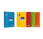 Cahier Oxford Color System Integrale 222x298 180P Optik P. 5 Couleurs Seyes Polypro Assorti