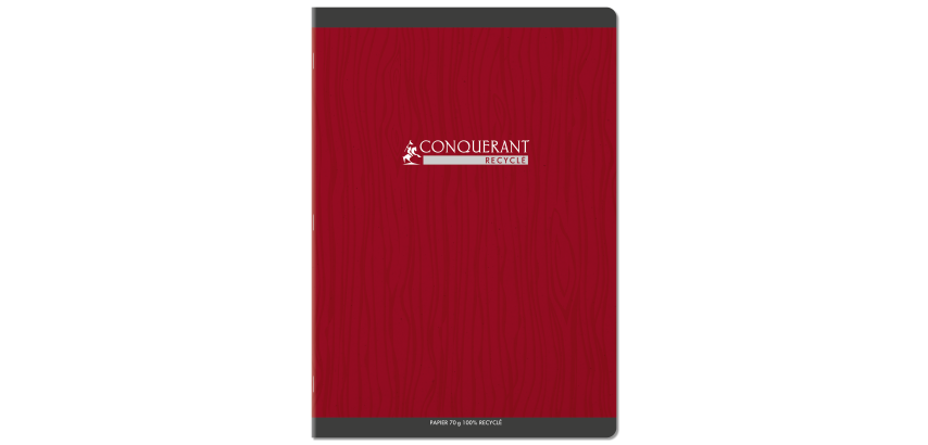 Cahier Conquerant 7 Agrafe 210X297 96P 70G Seyes Assorti