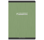 Cahier Conquerant 7 agrafe 210x297 96p 70g seyes assorti