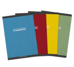 Cahier Conquerant 7 agrafe 210x297 96p 70g seyes assorti