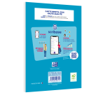 Bloc Bristol Oxford 148X210 30 Fiches Perforees Q5/5 Dot Blanc