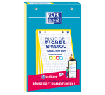 Bloc Bristol Oxford 125X200 30 Fiches Perforees Q5/5