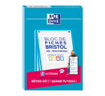 Bloc Bristol Oxford 105X148 30 Fiches Non Perforees Q5/5