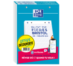 Lot De 2 Blocs Bristol Oxford 148X210 30 Fiches Perforees Q5/5+Tag