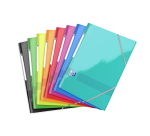 Chemise Elast 3Rab. Oxford Color Life A4 Assorti