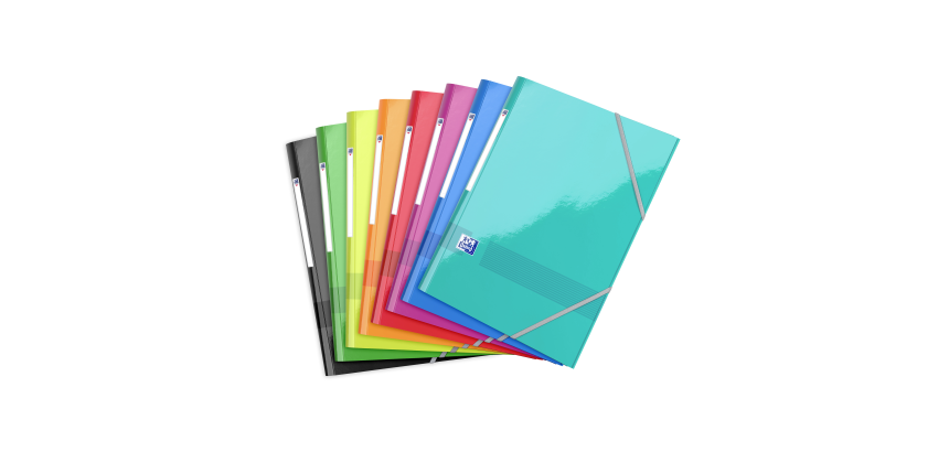 Chemise Elast 3Rab. Oxford Color Life A4 Assorti