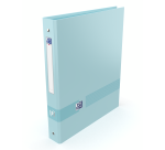 Classeur 4 anneaux cartonnés Oxford Color life A4 - Dos 4 cm couleurs pastel assorties