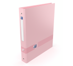 Classeur 4 anneaux cartonnés Oxford Color life A4 - Dos 4 cm couleurs pastel assorties