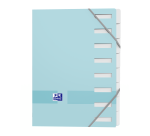 Trieur Agrafe Oxford Color Life A4 8 Positions Assorti Pastel