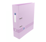 Classeur a levier Oxford color life a4+ d80 ergo assorti pastel