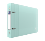 Classeur Oxford school life a5 paysage d30 2an rond pp pastel opaque assorti